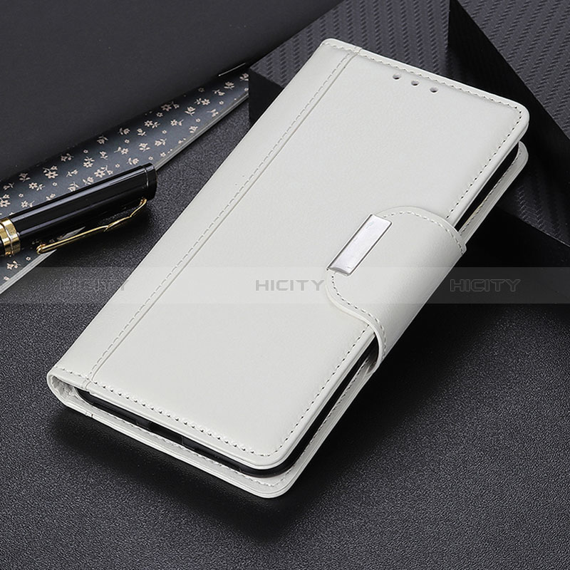 Funda de Cuero Cartera con Soporte Carcasa M01L para Realme GT Neo 5G Blanco