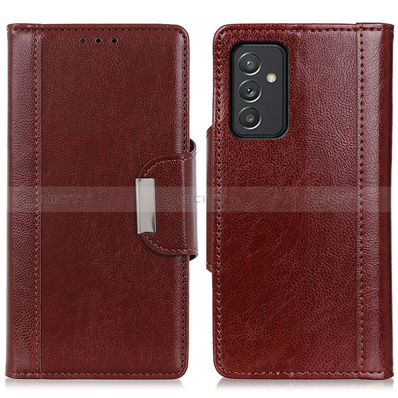 Funda de Cuero Cartera con Soporte Carcasa M01L para Samsung Galaxy A35 5G Marron