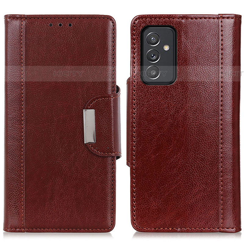 Funda de Cuero Cartera con Soporte Carcasa M01L para Samsung Galaxy A82 5G Marron