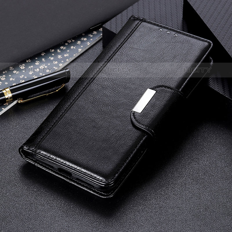 Funda de Cuero Cartera con Soporte Carcasa M01L para Samsung Galaxy M02s Negro