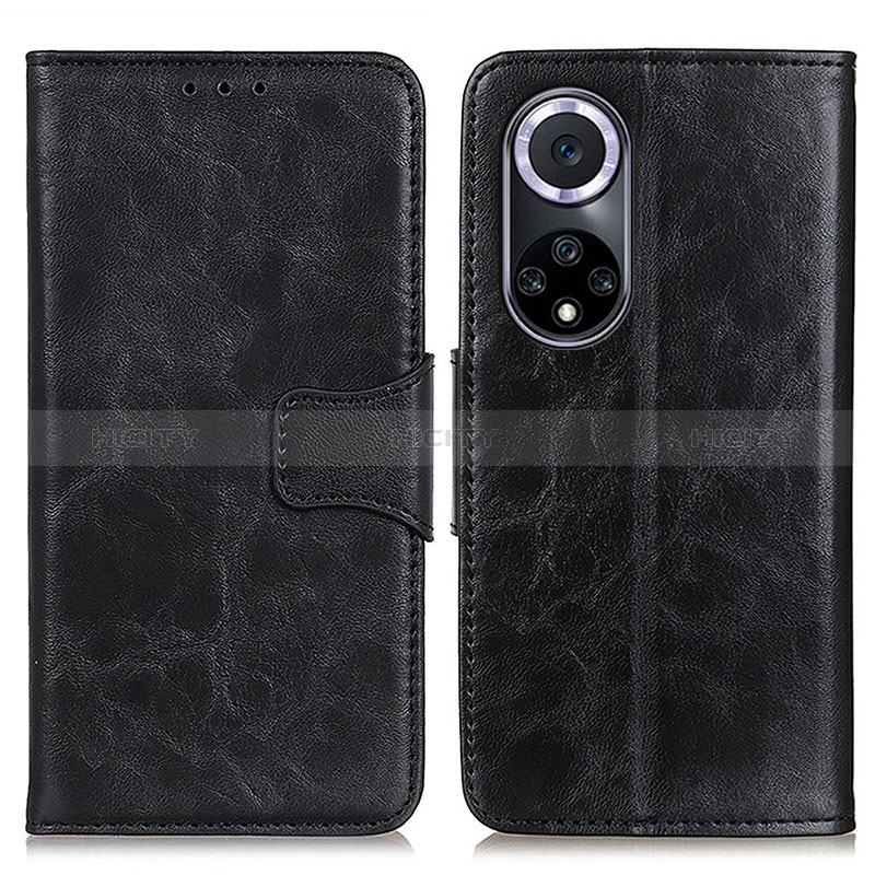 Funda de Cuero Cartera con Soporte Carcasa M02L para Huawei Honor 50 5G Negro