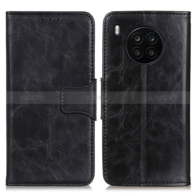 Funda de Cuero Cartera con Soporte Carcasa M02L para Huawei Honor 50 Lite Negro