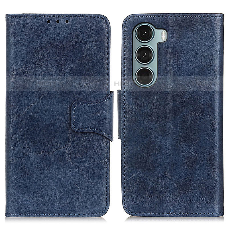 Funda de Cuero Cartera con Soporte Carcasa M02L para Motorola Moto Edge S30 5G Azul