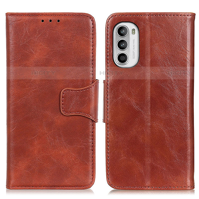 Funda de Cuero Cartera con Soporte Carcasa M02L para Motorola MOTO G52