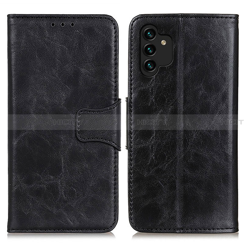 Funda de Cuero Cartera con Soporte Carcasa M02L para Samsung Galaxy A13 4G Negro