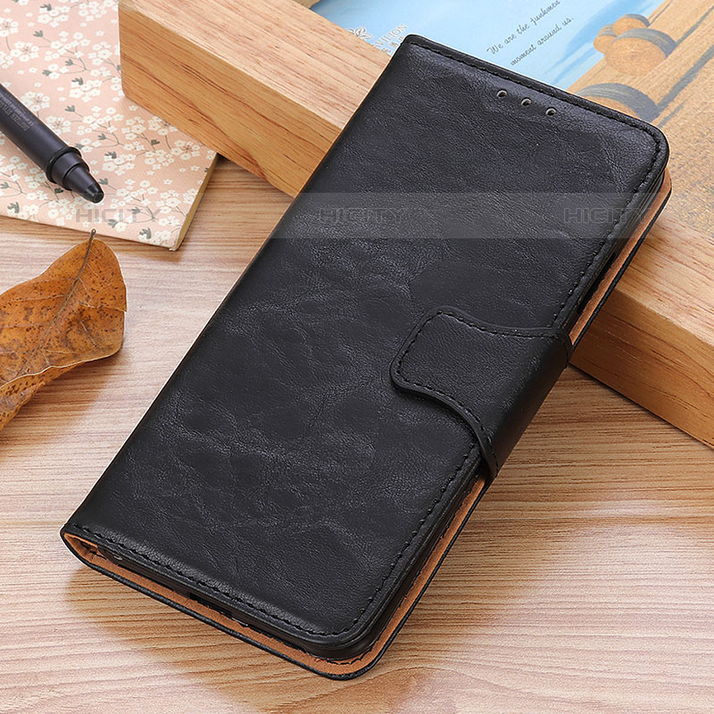 Funda de Cuero Cartera con Soporte Carcasa M02L para Samsung Galaxy M02s Negro