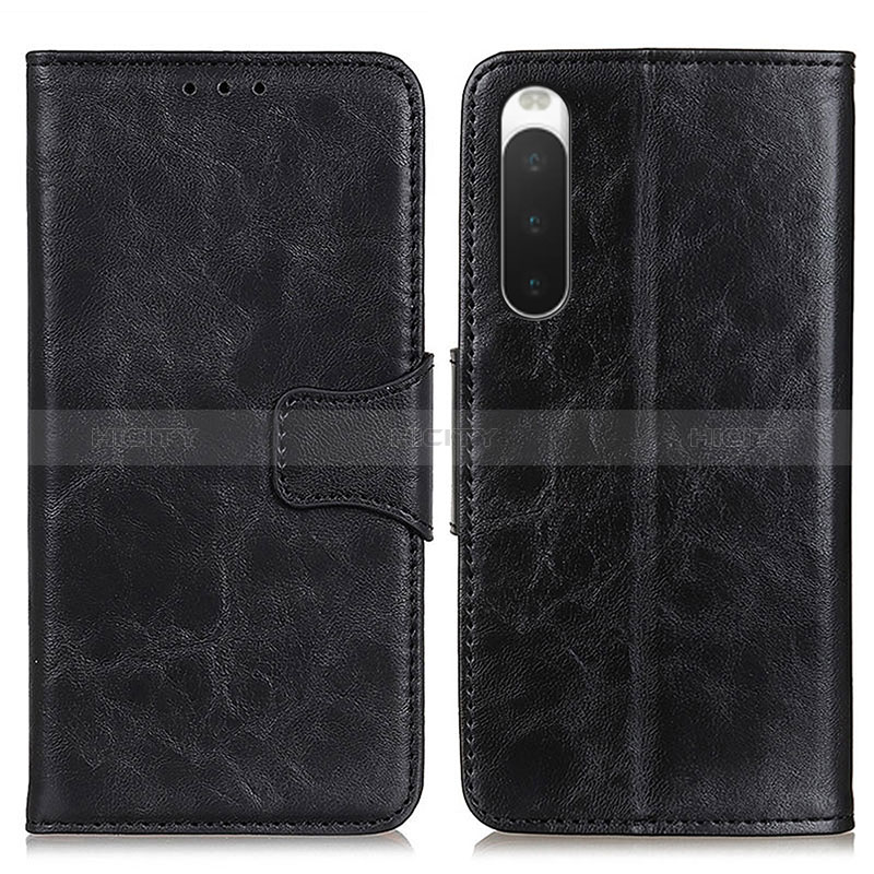 Funda de Cuero Cartera con Soporte Carcasa M02L para Sony Xperia 10 IV SO-52C