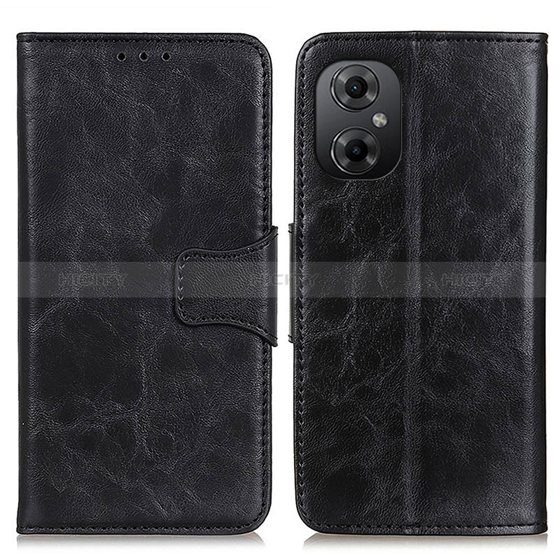 Funda de Cuero Cartera con Soporte Carcasa M02L para Xiaomi Poco M4 5G Negro