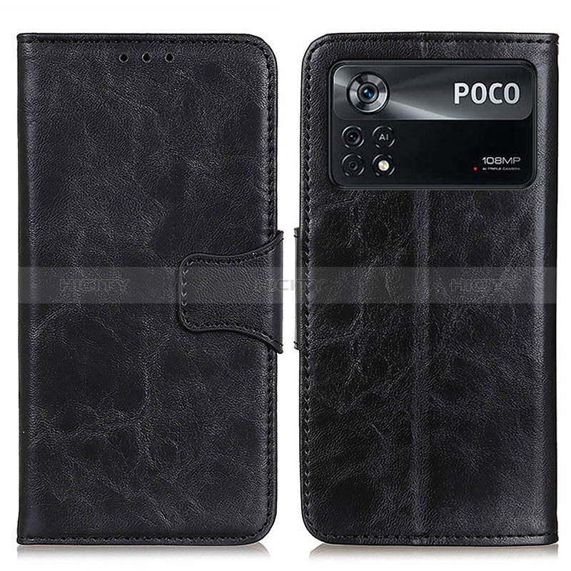 Funda de Cuero Cartera con Soporte Carcasa M02L para Xiaomi Poco X4 Pro 5G