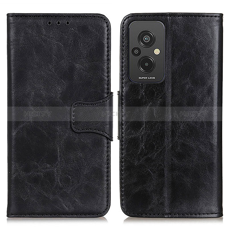 Funda de Cuero Cartera con Soporte Carcasa M02L para Xiaomi Redmi 11 Prime 4G Negro