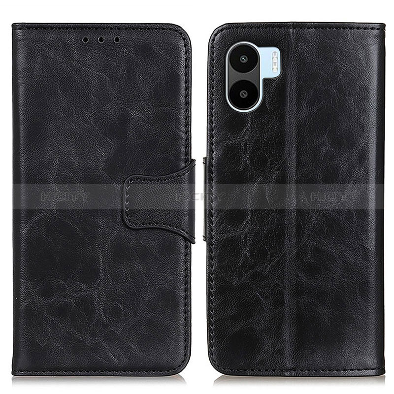 Funda de Cuero Cartera con Soporte Carcasa M02L para Xiaomi Redmi A2 Plus Negro