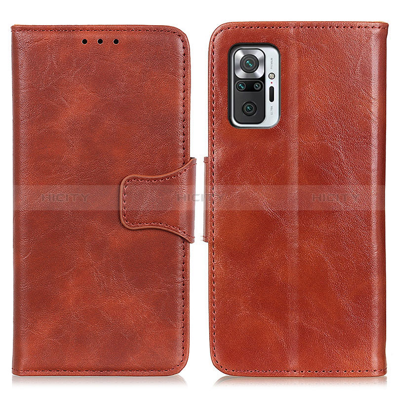 Funda de Cuero Cartera con Soporte Carcasa M02L para Xiaomi Redmi Note 10 Pro 4G