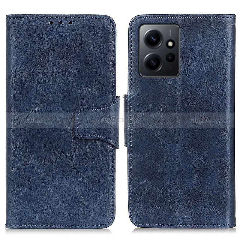 Funda de Cuero Cartera con Soporte Carcasa M02L para Xiaomi Redmi Note 12 4G Azul