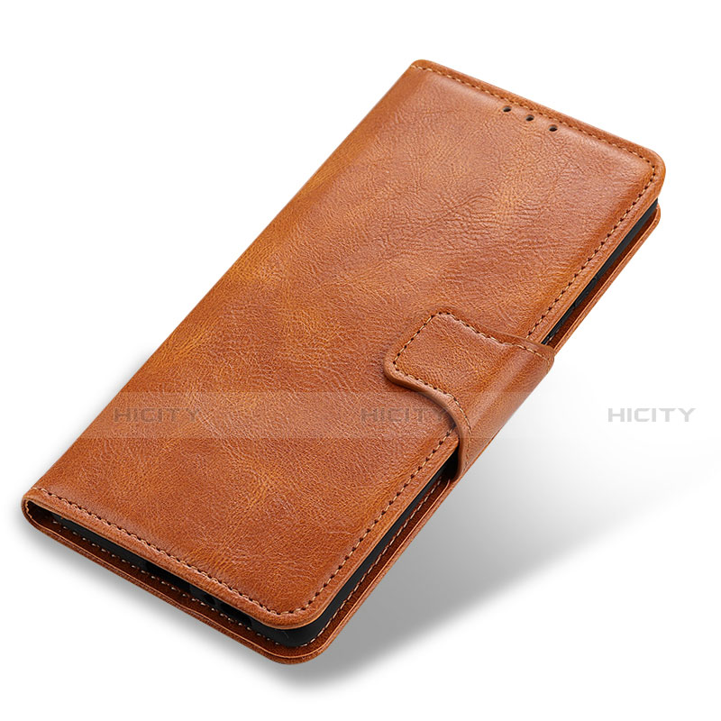 Funda de Cuero Cartera con Soporte Carcasa M03L para Motorola Moto Edge 30 Pro 5G Marron