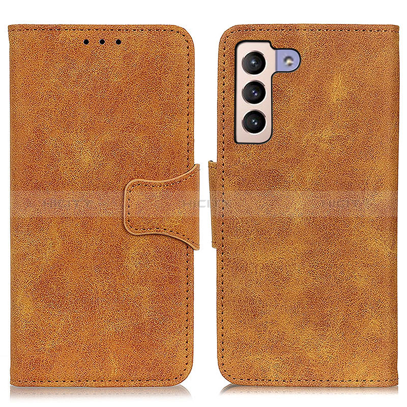 Funda de Cuero Cartera con Soporte Carcasa M03L para Samsung Galaxy S24 5G Caqui