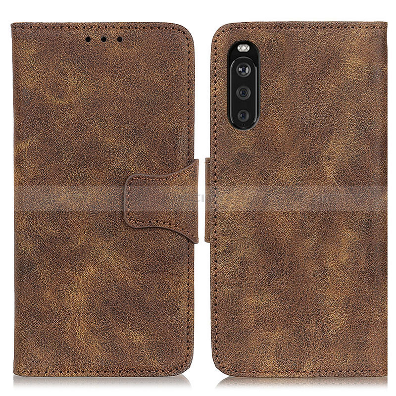 Funda de Cuero Cartera con Soporte Carcasa M03L para Sony Xperia 10 III Lite