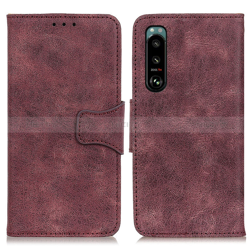 Funda de Cuero Cartera con Soporte Carcasa M03L para Sony Xperia 5 III