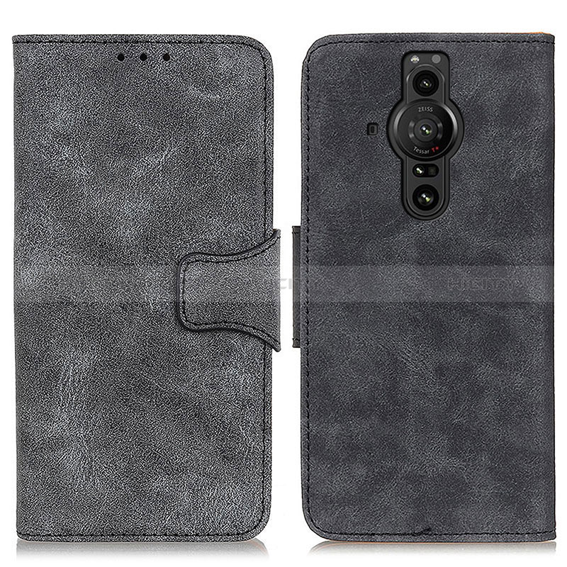 Funda de Cuero Cartera con Soporte Carcasa M03L para Sony Xperia PRO-I