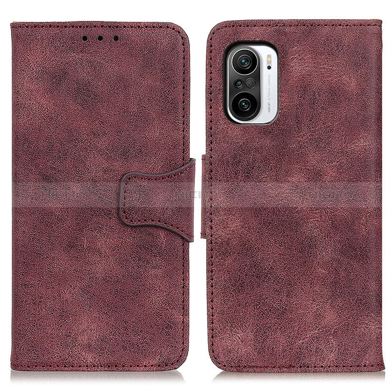 Funda de Cuero Cartera con Soporte Carcasa M03L para Xiaomi Mi 11X 5G Morado