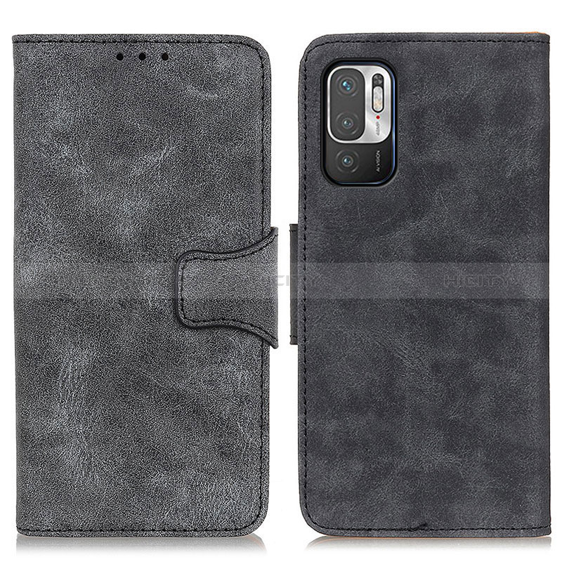 Funda de Cuero Cartera con Soporte Carcasa M03L para Xiaomi Redmi Note 10 5G Negro