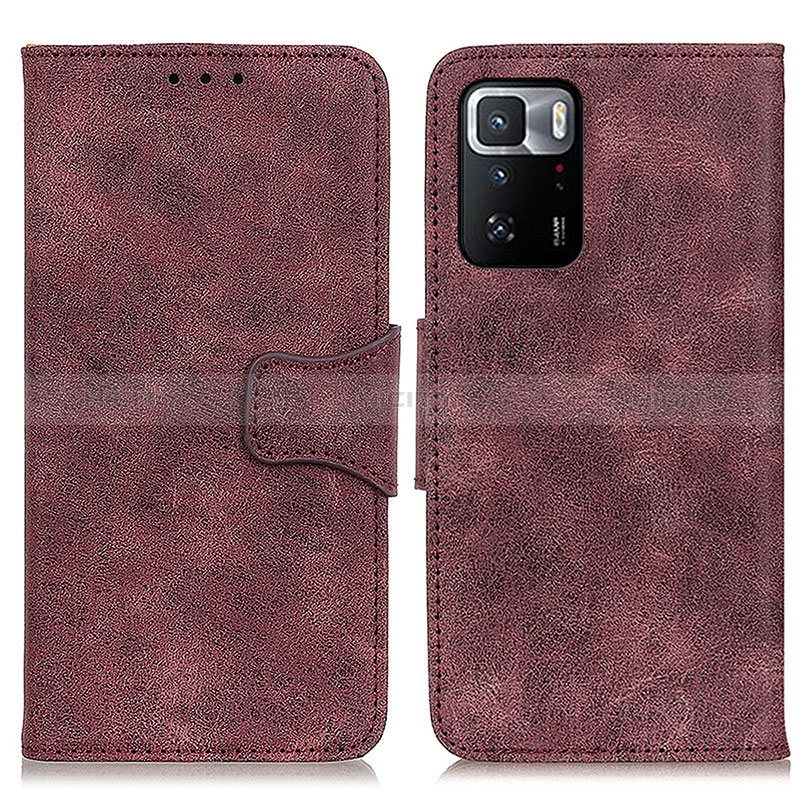 Funda de Cuero Cartera con Soporte Carcasa M03L para Xiaomi Redmi Note 10 Pro 5G