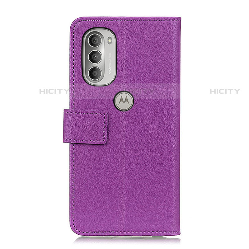 Funda de Cuero Cartera con Soporte Carcasa M04L para Motorola Moto G51 5G