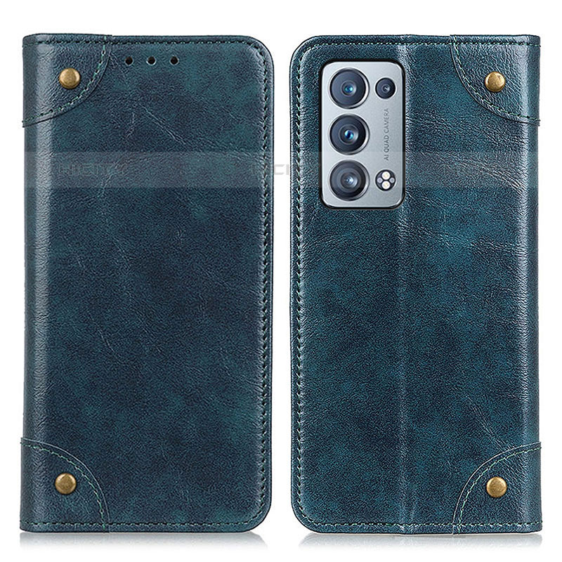 Funda de Cuero Cartera con Soporte Carcasa M04L para Oppo Reno6 Pro 5G