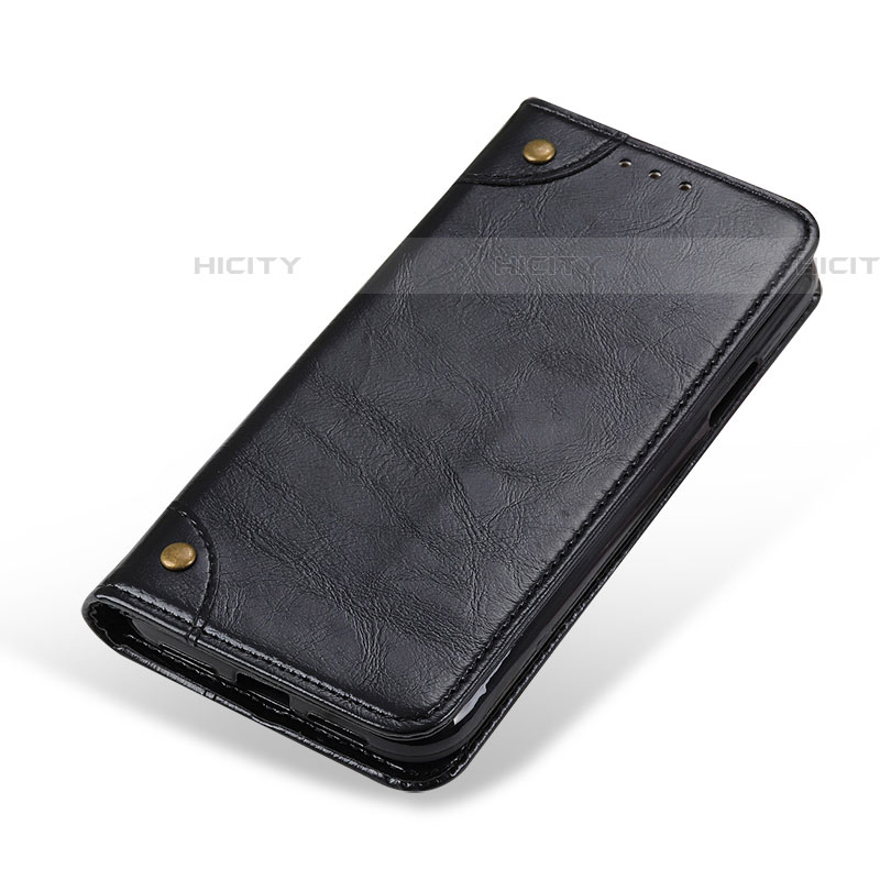 Funda de Cuero Cartera con Soporte Carcasa M04L para Samsung Galaxy A03s Negro