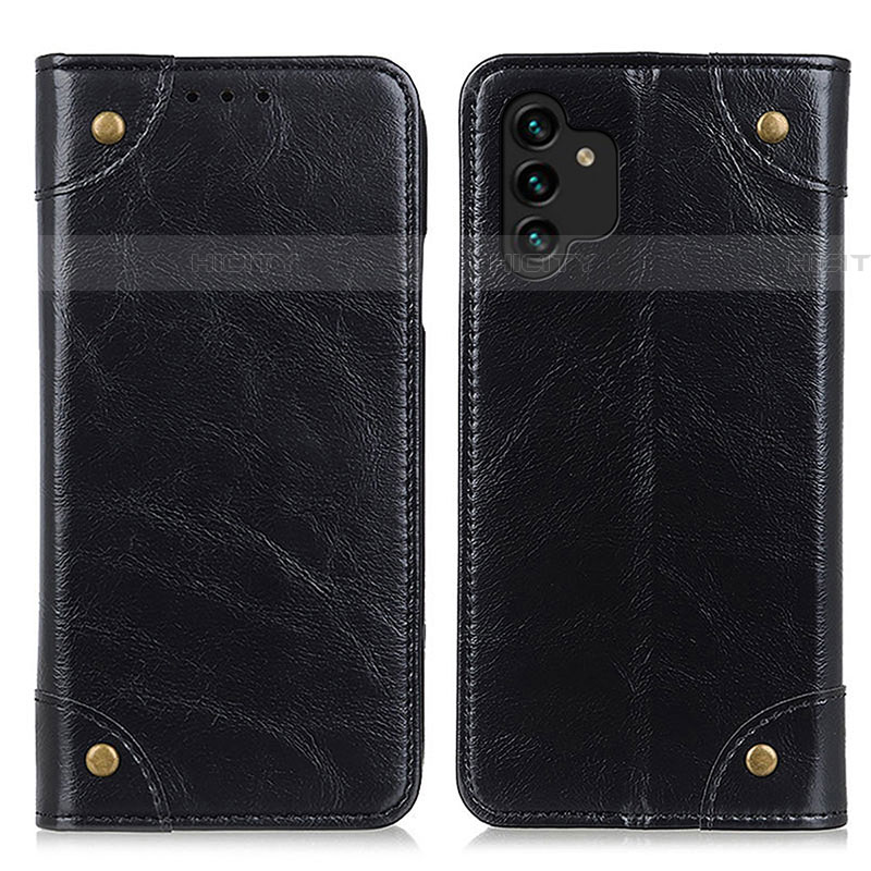 Funda de Cuero Cartera con Soporte Carcasa M04L para Samsung Galaxy A04s Negro