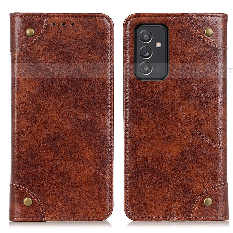 Funda de Cuero Cartera con Soporte Carcasa M04L para Samsung Galaxy A82 5G Marron