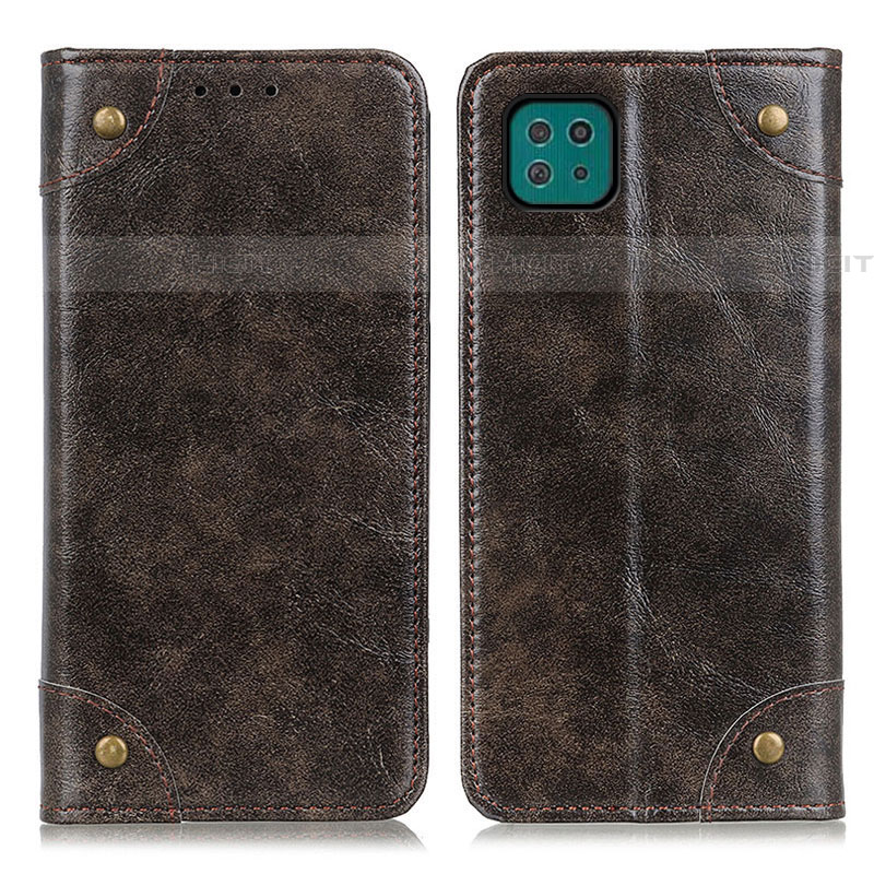 Funda de Cuero Cartera con Soporte Carcasa M04L para Samsung Galaxy F42 5G