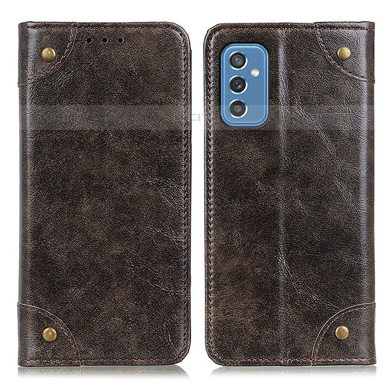 Funda de Cuero Cartera con Soporte Carcasa M04L para Samsung Galaxy M52 5G Bronze