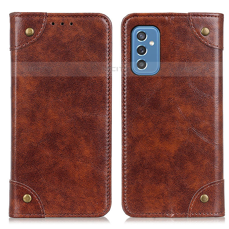 Funda de Cuero Cartera con Soporte Carcasa M04L para Samsung Galaxy M52 5G Marron