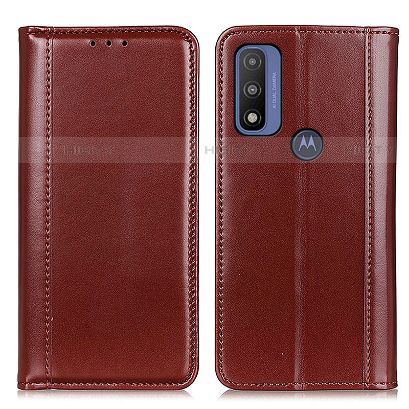 Funda de Cuero Cartera con Soporte Carcasa M05L para Motorola Moto G Pure