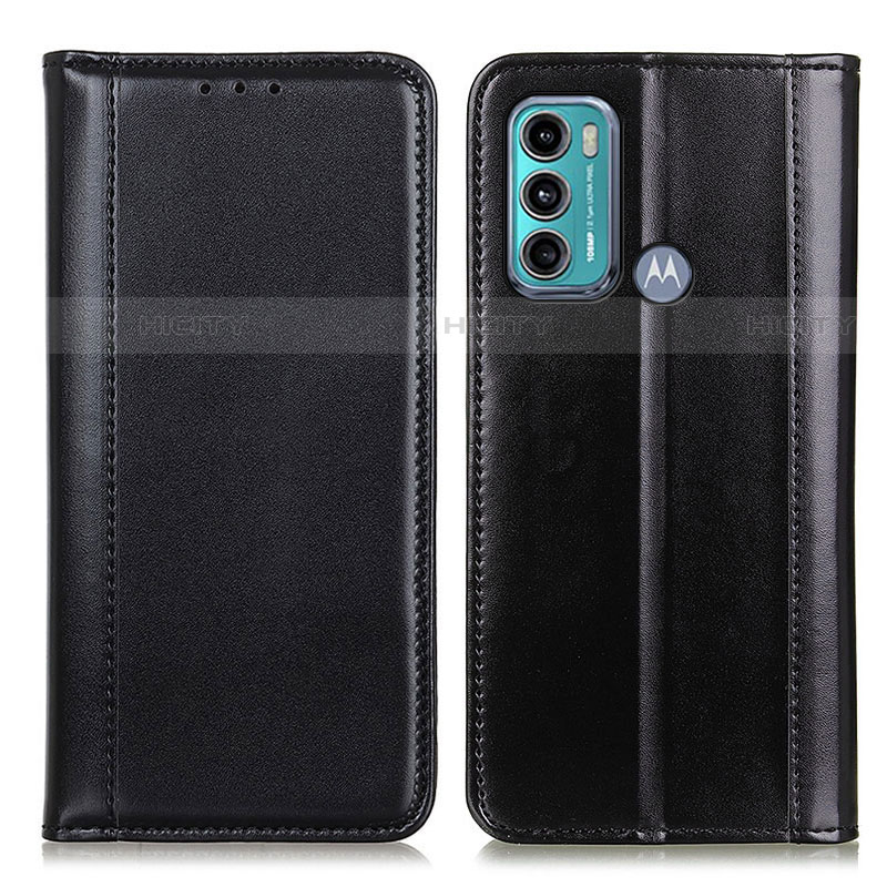 Funda de Cuero Cartera con Soporte Carcasa M05L para Motorola Moto G40 Fusion Negro