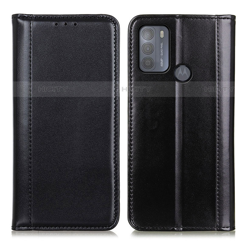 Funda de Cuero Cartera con Soporte Carcasa M05L para Motorola Moto G50 Negro