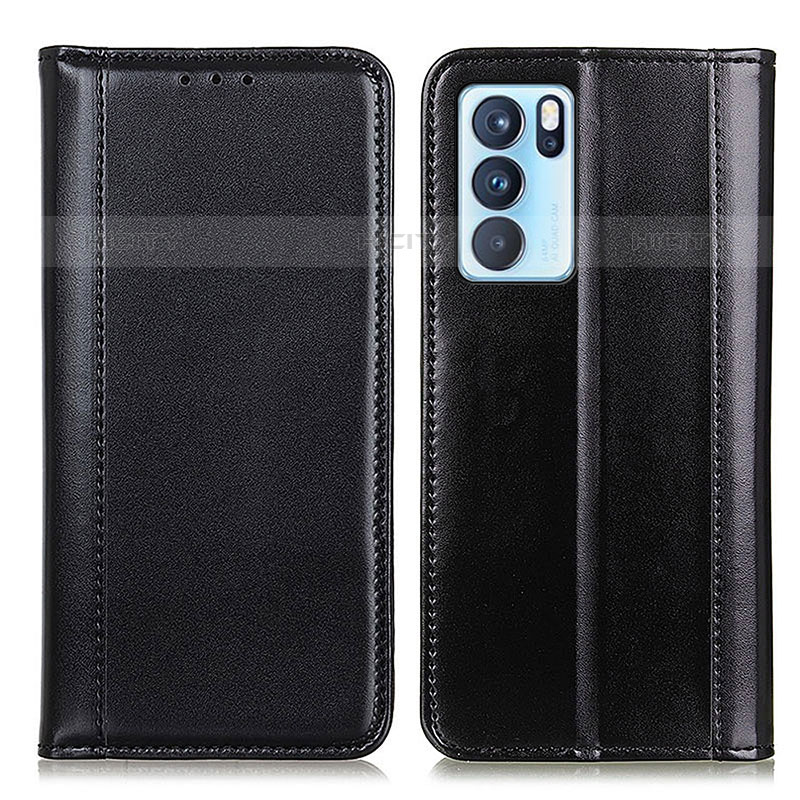 Funda de Cuero Cartera con Soporte Carcasa M05L para Oppo Reno6 Pro 5G India