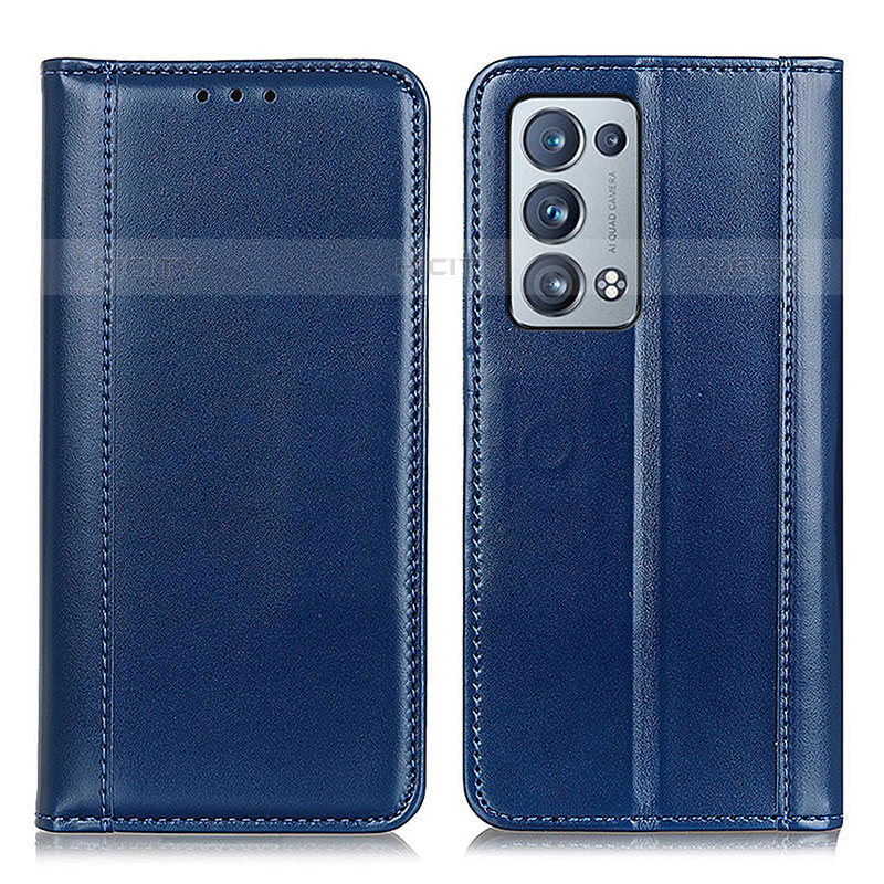 Funda de Cuero Cartera con Soporte Carcasa M05L para Oppo Reno6 Pro+ Plus 5G