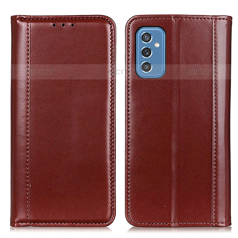 Funda de Cuero Cartera con Soporte Carcasa M05L para Samsung Galaxy M52 5G Marron