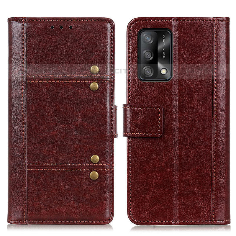 Funda de Cuero Cartera con Soporte Carcasa M06L para Oppo Reno6 Lite