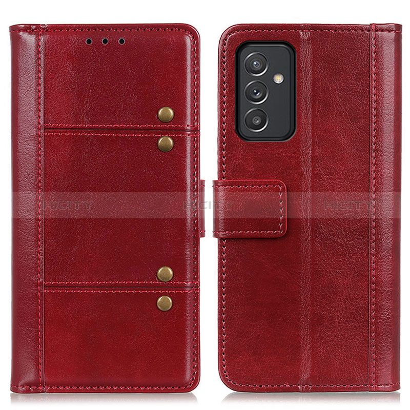 Funda de Cuero Cartera con Soporte Carcasa M06L para Samsung Galaxy A15 5G Rojo