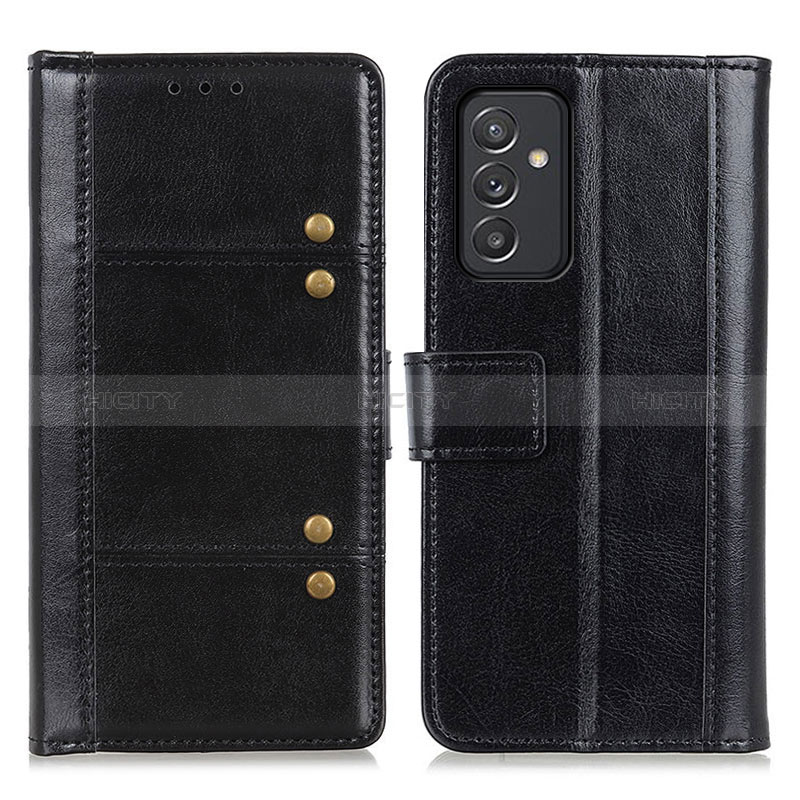 Funda de Cuero Cartera con Soporte Carcasa M06L para Samsung Galaxy A15 LTE Negro