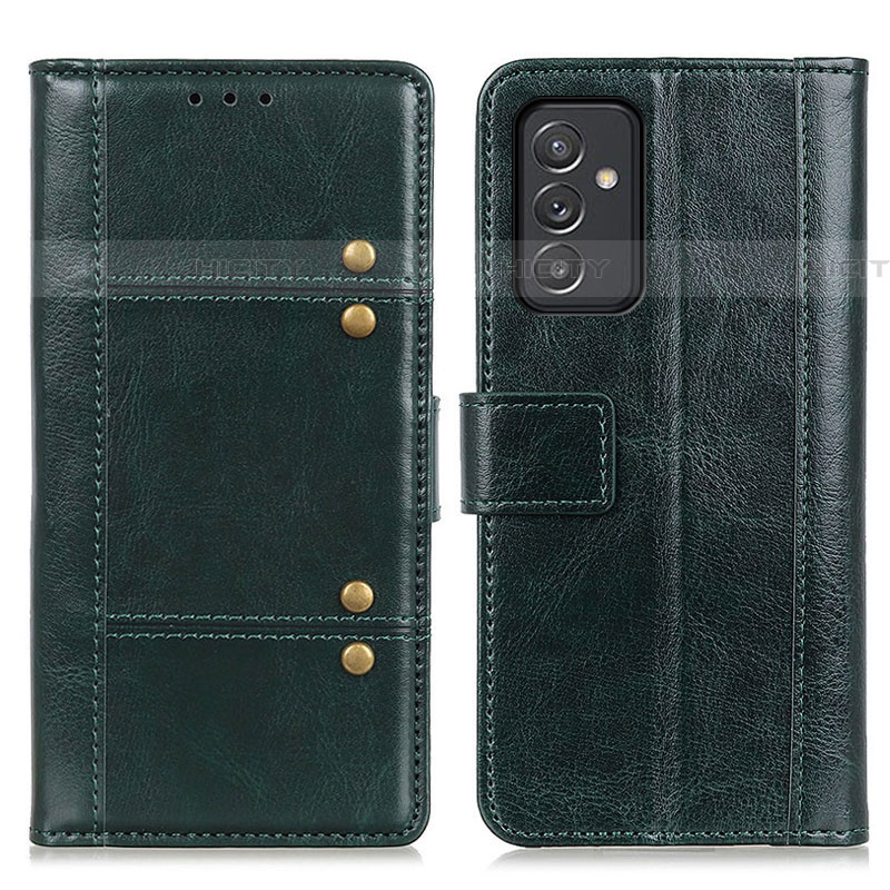 Funda de Cuero Cartera con Soporte Carcasa M06L para Samsung Galaxy A82 5G Verde