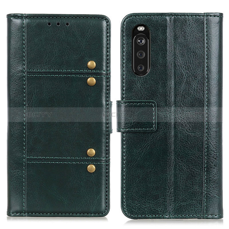 Funda de Cuero Cartera con Soporte Carcasa M06L para Sony Xperia 10 III SO-52B