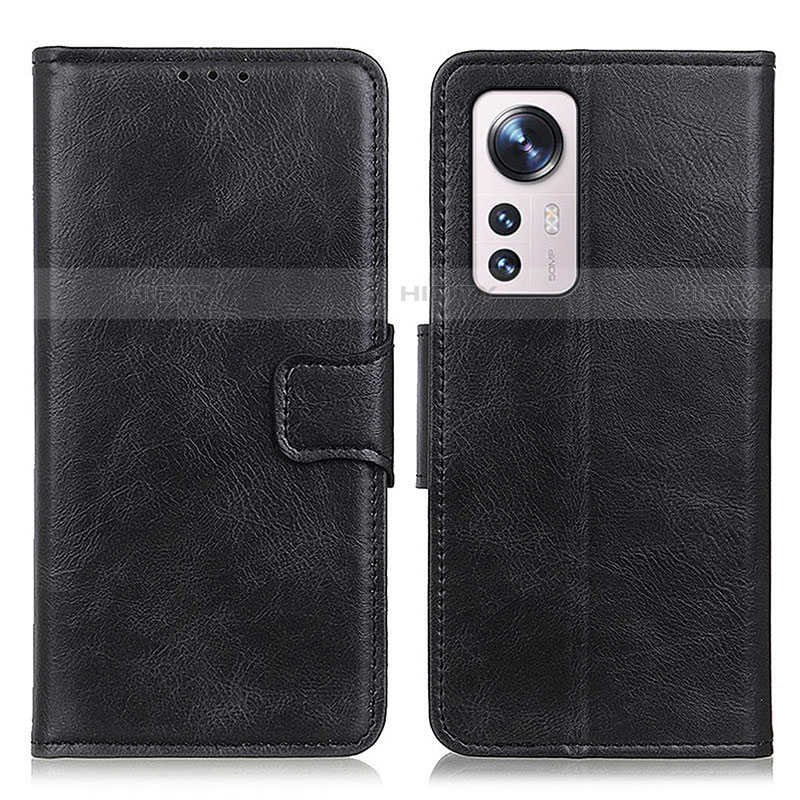 Funda de Cuero Cartera con Soporte Carcasa M06L para Xiaomi Mi 12S Pro 5G Negro