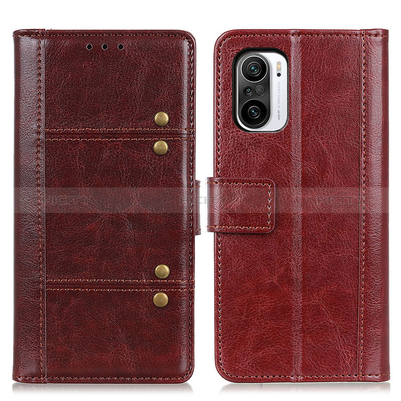 Funda de Cuero Cartera con Soporte Carcasa M06L para Xiaomi Redmi K40 Pro 5G