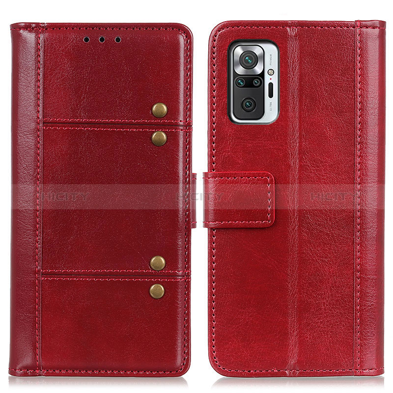 Funda de Cuero Cartera con Soporte Carcasa M06L para Xiaomi Redmi Note 10 Pro 4G