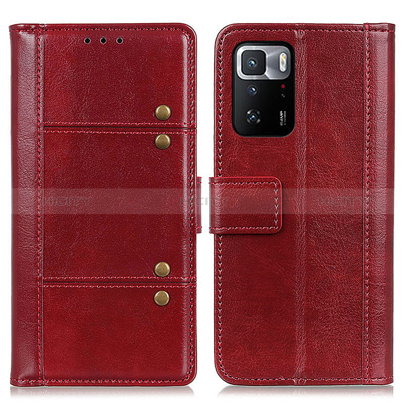 Funda de Cuero Cartera con Soporte Carcasa M06L para Xiaomi Redmi Note 10 Pro 5G