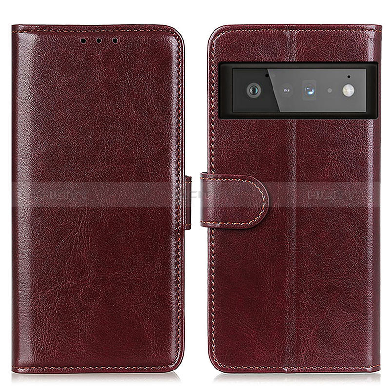 Funda de Cuero Cartera con Soporte Carcasa M07L para Google Pixel 6 Pro 5G