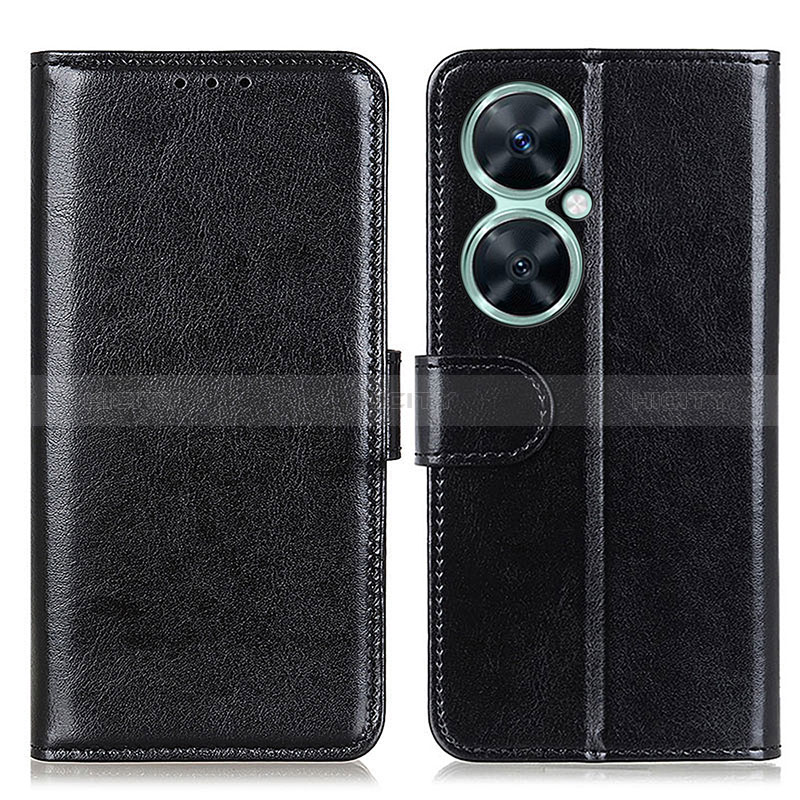 Funda de Cuero Cartera con Soporte Carcasa M07L para Huawei Nova 11i Negro